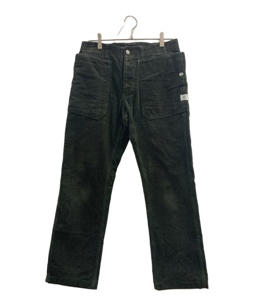 SASSAFRAS（ササフラス）SASSAFRAS (ササフラス) SASSAFRAS　コーデュロイパンツ グリーン サイズ:Sの古着・服飾アイテム