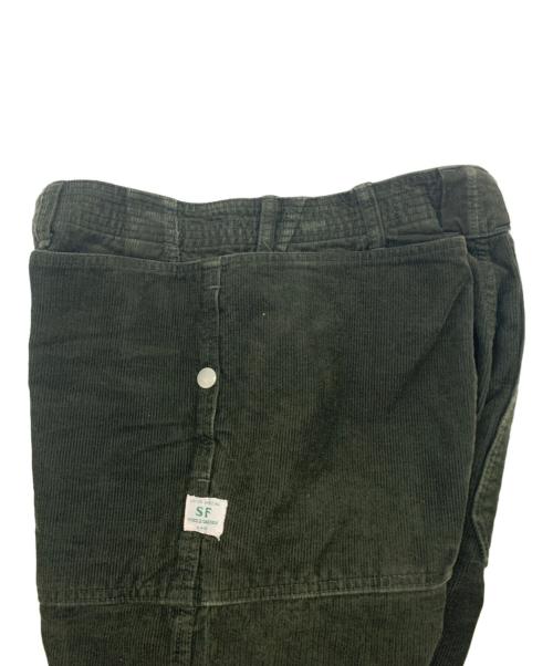 SASSAFRAS（ササフラス）SASSAFRAS (ササフラス) SASSAFRAS　コーデュロイパンツ グリーン サイズ:Sの古着・服飾アイテム
