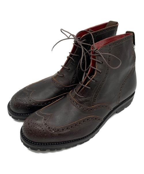 vibram（ビブラム）vibram (ビブラム) vibram メダリオンブーツ ブラウン サイズ:1の古着・服飾アイテム