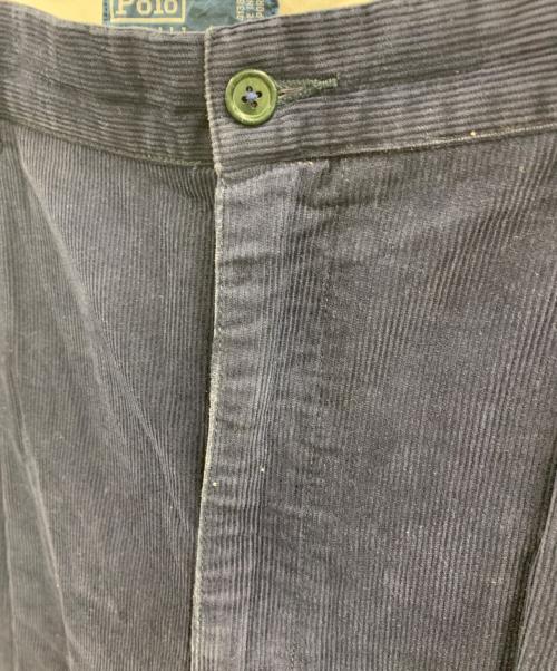 POLO RALPH LAUREN（ポロ・ラルフローレン）POLO RALPH LAUREN (ポロ・ラルフローレン) POLO RALPH LAUREN　コーデュロイパンツ ネイビー サイズ:W38の古着・服飾アイテム