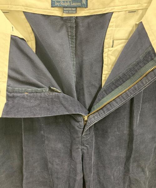 POLO RALPH LAUREN（ポロ・ラルフローレン）POLO RALPH LAUREN (ポロ・ラルフローレン) POLO RALPH LAUREN　コーデュロイパンツ ネイビー サイズ:W38の古着・服飾アイテム