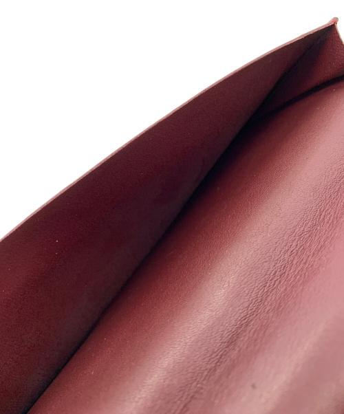 Cartier（カルティエ）Cartier (カルティエ) Cartier　長財布 ブラック×ボルドーの古着・服飾アイテム