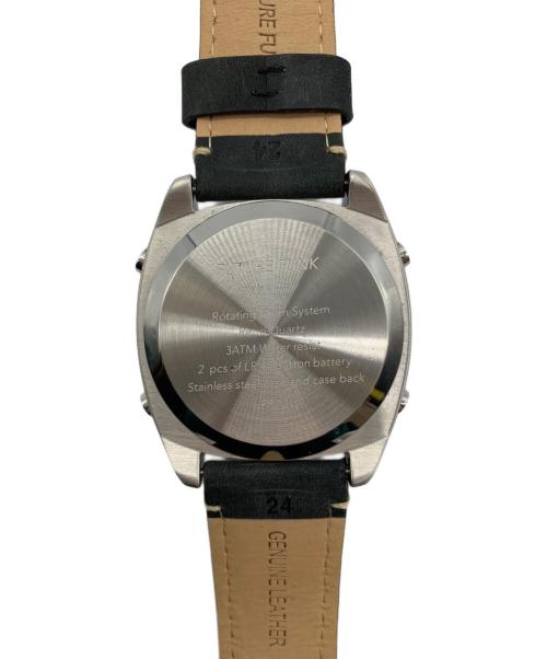 future funk（フューチャーファンク）FUTURE FUNK (フューチャーファンク) FUTURE FUNK　リストウォッチ シルバーの古着・服飾アイテム