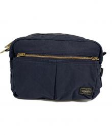 PORTER（ポーター）の古着「PORTER　ウエストバッグ」｜ネイビー