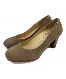 a pair（ア・ペア）の古着「a pair　ハイヒールパンプス」｜ブラウン