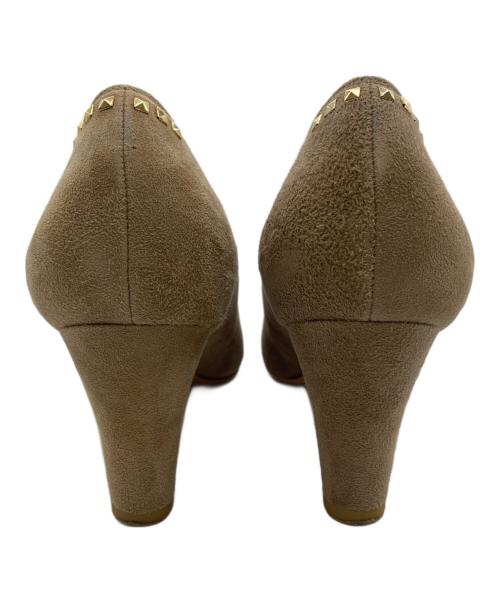 a pair（ア・ペア）a pair (ア・ペア) a pair　ハイヒールパンプス ブラウン サイズ:23.5の古着・服飾アイテム