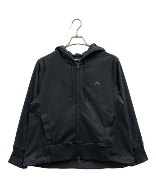 LACOSTE（ラコステ）LACOSTE (ラコステ) LACOSTE　COOL MAXジップアップスウェットフーディー ブラック サイズ:38の古着・服飾アイテム