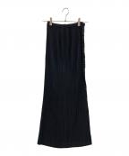 ISSEY MIYAKEイッセイミヤケ）の古着「ISSEY MIYAKE　プリーツスカート」｜ブラック