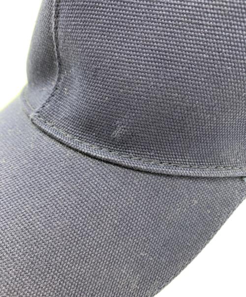 GUCCI（グッチ）GUCCI (グッチ) GUCCI　キャップ ネイビー×レッドの古着・服飾アイテム