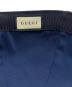 中古・古着 GUCCI (グッチ) GUCCI　キャップ ネイビー×レッド：14000円