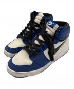 NIKEナイキ）の古着「NIKE　スニーカー」｜ブルー×ホワイト