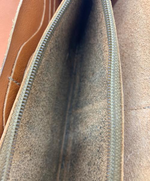 IL BISONTE（イル ビゾンテ）IL BISONTE (イル ビゾンテ) IL BISONTE　長財布 キャメルの古着・服飾アイテム