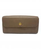 IL BISONTEイル ビゾンテ）の古着「IL BISONTE　長財布」｜ベージュ