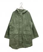 PAUL & JOE×AIGLEポール アンド ジョー×エーグル）の古着「PAUL & JOE　AIGLE　ジップコート」｜グリーン