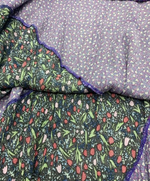 niko and（ニコアンド）niko and (ニコアンド) niko and　スカート パープル×グリーン サイズ:Mの古着・服飾アイテム