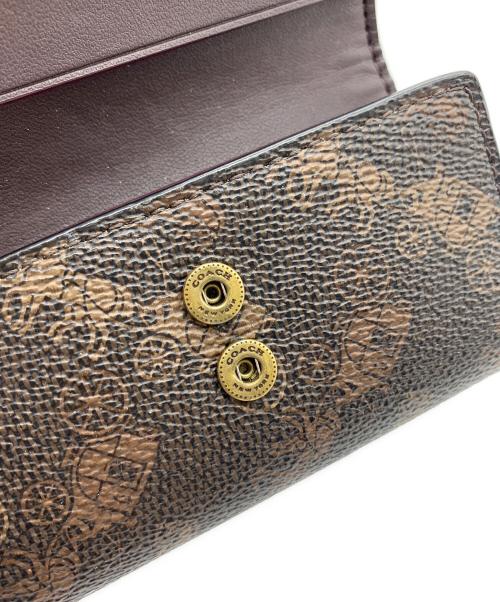 COACH（コーチ）COACH (コーチ) COACH　キーケース ダークブラウンの古着・服飾アイテム