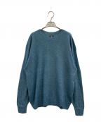 STATICスタティック）の古着「STATIC　ニット」｜ブルー