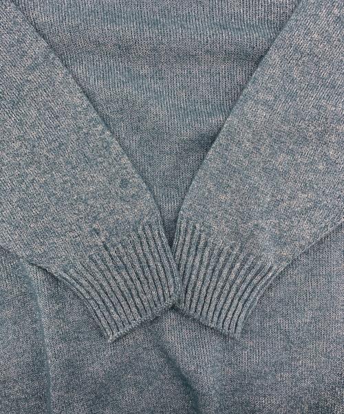 STATIC（スタティック）STATIC (スタティック) STATIC　ニット ブルー サイズ:M/Lの古着・服飾アイテム