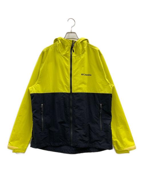 Columbia（コロンビア）Columbia (コロンビア) Columbia　ヴィザボナパスジャケット イエロー×ブラック サイズ:Lの古着・服飾アイテム