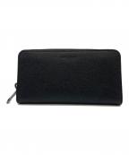 COACHコーチ）の古着「COACH　ラウンドファスナー財布」｜ブラック