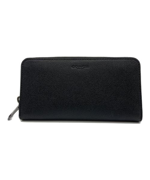 COACH（コーチ）COACH (コーチ) COACH　ラウンドファスナー財布 ブラックの古着・服飾アイテム