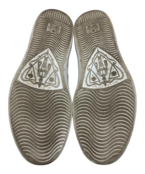 GUCCI（グッチ）GUCCI (グッチ) GUCCI　スニーカー ブラウン×ゴールド サイズ:27.5ｃｍの古着・服飾アイテム