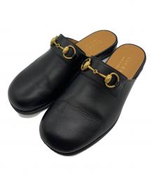 GUCCI（グッチ）の古着「GUCCI（グッチ）シューズ」｜ブラック