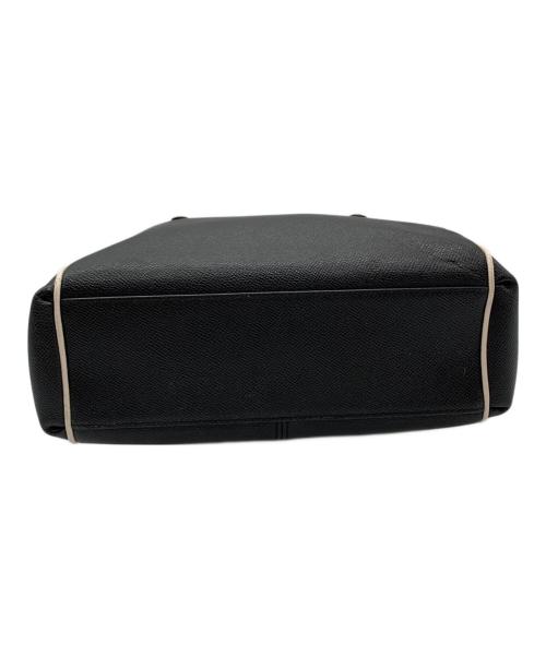 COACH（コーチ）COACH (コーチ) COACH　2WAYバッグ ブラック×ブラウンの古着・服飾アイテム