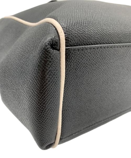 COACH（コーチ）COACH (コーチ) COACH　2WAYバッグ ブラック×ブラウンの古着・服飾アイテム