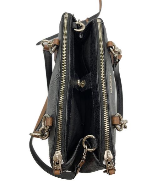 COACH（コーチ）COACH (コーチ) COACH　2WAYバッグ ブラック×ブラウンの古着・服飾アイテム