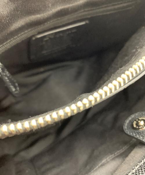 COACH（コーチ）COACH (コーチ) COACH　2WAYバッグ ブラック×ブラウンの古着・服飾アイテム