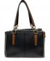 COACH (コーチ) COACH　2WAYバッグ ブラック×ブラウン：7000円
