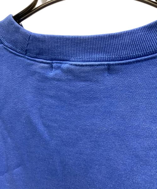 Whim Gazette（ウィムガゼット）Whim Gazette (ウィムガゼット) Whim Gazette　ロゴスウェット ブルー サイズ:FREEの古着・服飾アイテム