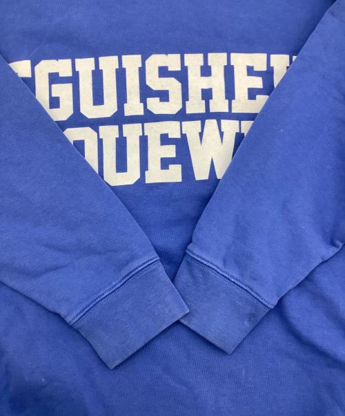 Whim Gazette（ウィムガゼット）Whim Gazette (ウィムガゼット) Whim Gazette　ロゴスウェット ブルー サイズ:FREEの古着・服飾アイテム