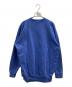 Whim Gazette (ウィムガゼット) Whim Gazette　ロゴスウェット ブルー サイズ:FREE：4000円