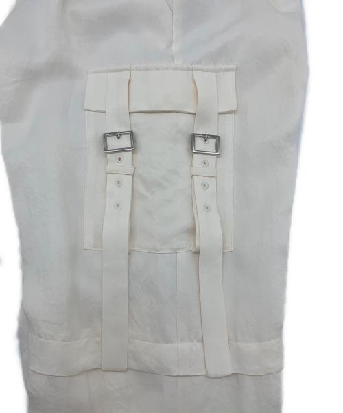 UNITED TOKYO（ユナイテッドトーキョー）UNITED TOKYO (ユナイテッドトーキョー) UNITED TOKYO　サテンワークパンツ ホワイト サイズ:1の古着・服飾アイテム