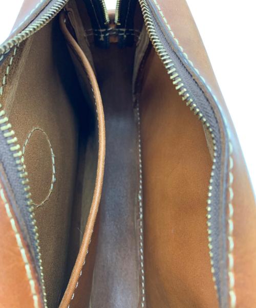 Herz（ヘルツ）Herz (ヘルツ) Herz　セカンドバッグ ブラウンの古着・服飾アイテム