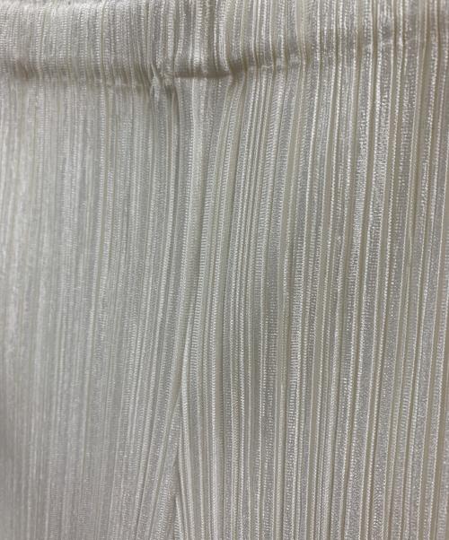 PLEATS PLEASE（プリーツプリーズ）PLEATS PLEASE (プリーツプリーズ) PLEATS PLEASE　プリーツパンツ ホワイト サイズ:1の古着・服飾アイテム