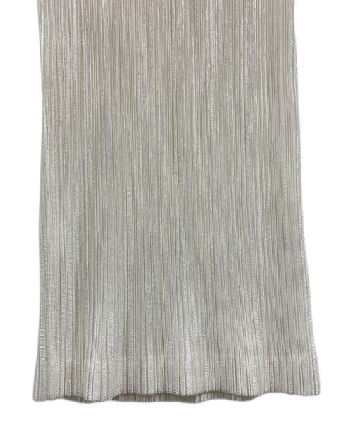 PLEATS PLEASE（プリーツプリーズ）PLEATS PLEASE (プリーツプリーズ) PLEATS PLEASE　プリーツパンツ ホワイト サイズ:1の古着・服飾アイテム