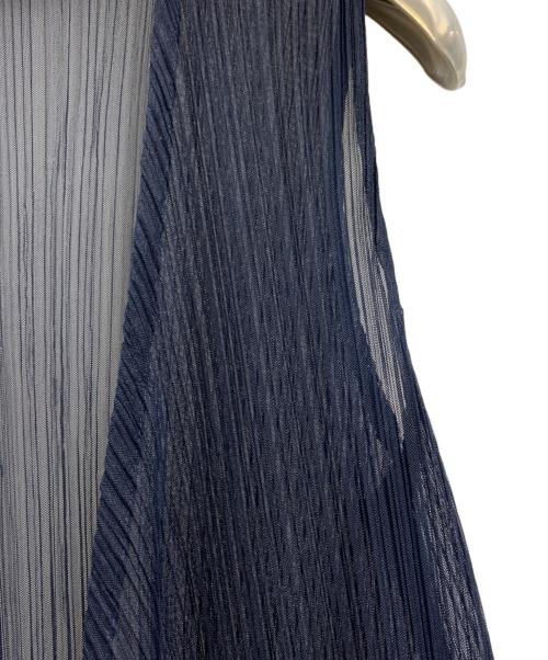 PLEATS PLEASE（プリーツプリーズ）PLEATS PLEASE (プリーツプリーズ) PLEATS PLEASE　アンサンブルワンピース ネイビー サイズ:4の古着・服飾アイテム