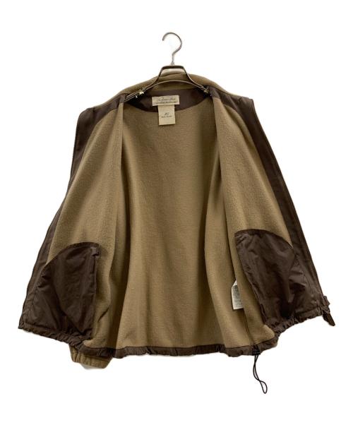 REMI RELIEF（レミレリーフ）REMI RELIEF (レミレリーフ) REMI RELIEF　フリースジャケット ブラウン サイズ:Mの古着・服飾アイテム