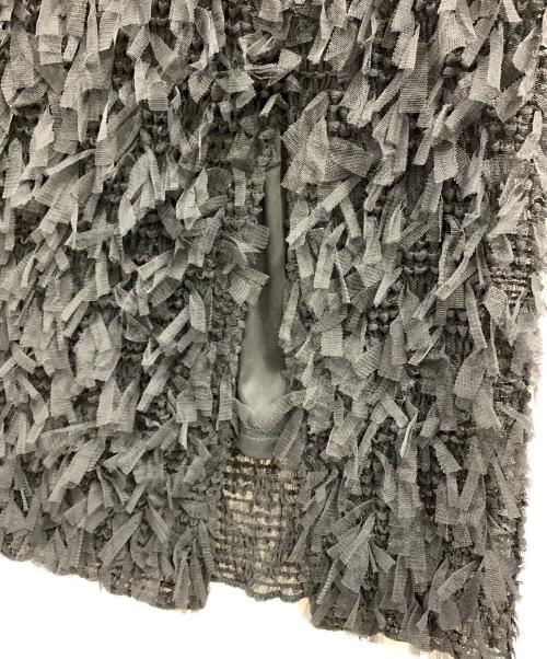 COCODEAL（ココディール）COCODEAL (ココディール) COCODEAL　フラッフィータイトスカート ブラック サイズ:1の古着・服飾アイテム