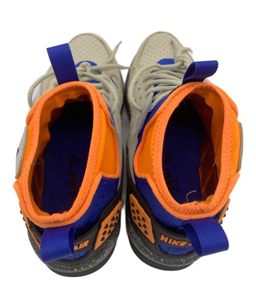 NIKE（ナイキ）NIKE (ナイキ) NIKE（ナイキ）AIR MOWABB　ハイカットスニーカー ベージュ×ブルー×オレンジ サイズ:26cmの古着・服飾アイテム