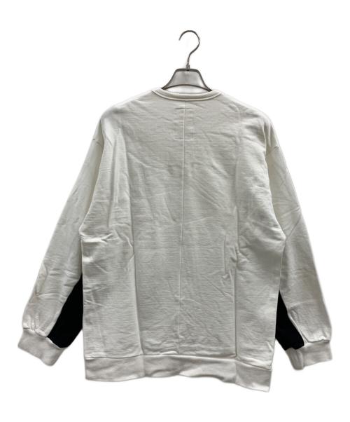 SHAREEF（シャリーフ）SHAREEF (シャリーフ) SHAREEF　スウェット ホワイト×ブラック サイズ:1の古着・服飾アイテム