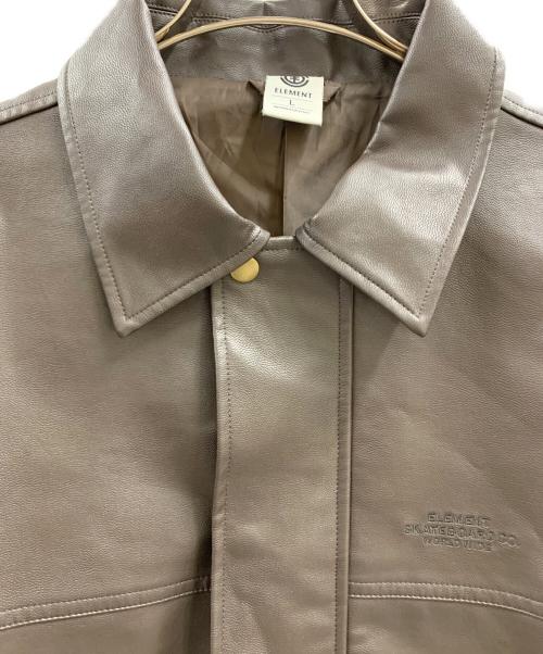 ELEMENT（エレメント）ELEMENT (エレメント) ELEMENT　PARTY UP JACKET ブラウン サイズ:Lの古着・服飾アイテム