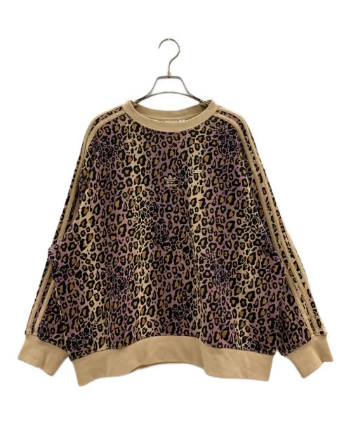 adidas Originals（アディダスオリジナル）adidas originals (アディダスオリジナル) adidas originals　スウェット ベージュ×ブラック サイズ:Lの古着・服飾アイテム