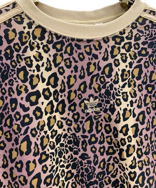 adidas Originals（アディダスオリジナル）adidas originals (アディダスオリジナル) adidas originals　スウェット ベージュ×ブラック サイズ:Lの古着・服飾アイテム