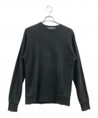 COMME des GARCONSコムデギャルソン）の古着「COMME des GARCONS　スウェット」｜ブラック×ホワイト