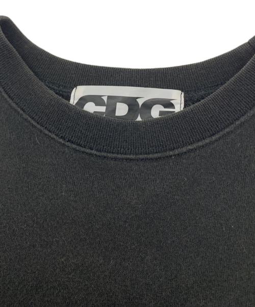 COMME des GARCONS（コムデギャルソン）COMME des GARCONS (コムデギャルソン) COMME des GARCONS　スウェット ブラック×ホワイト サイズ:Lの古着・服飾アイテム