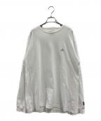 Needlesニードルズ）の古着「Needles　長袖Tシャツ」｜ホワイト